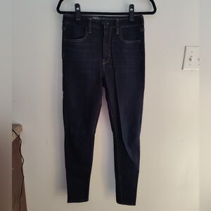 AE Dark super Hi-Rise jegging